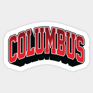 Columbus, Ohio Sticker